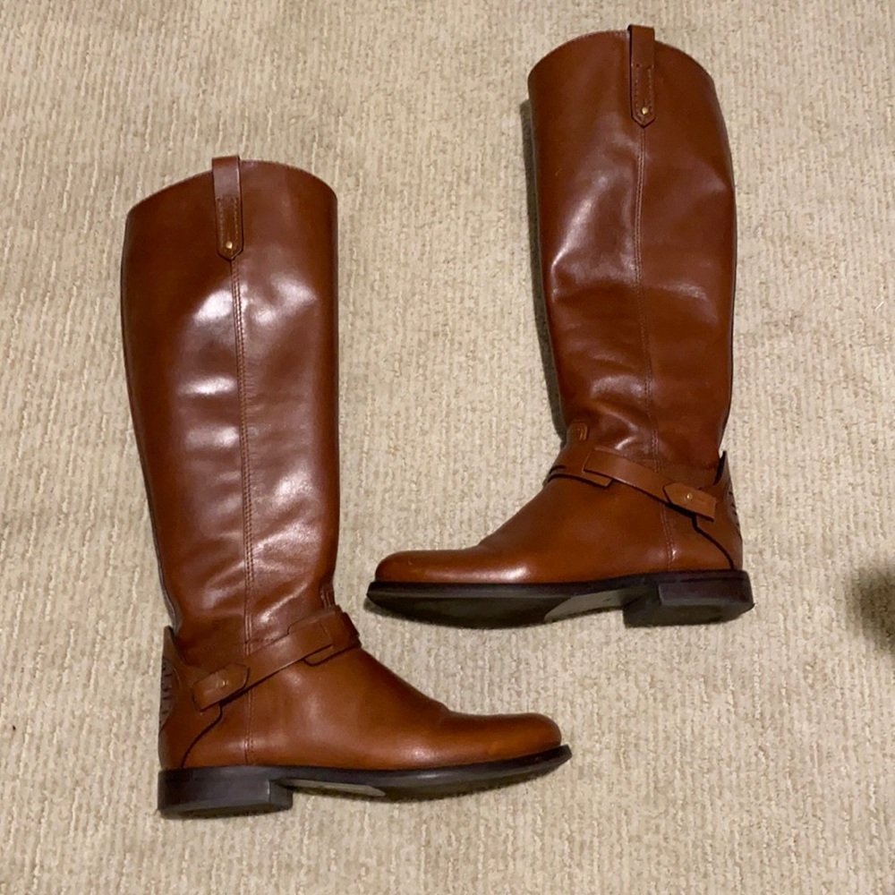 Tory Burch riding boots in original dust bag